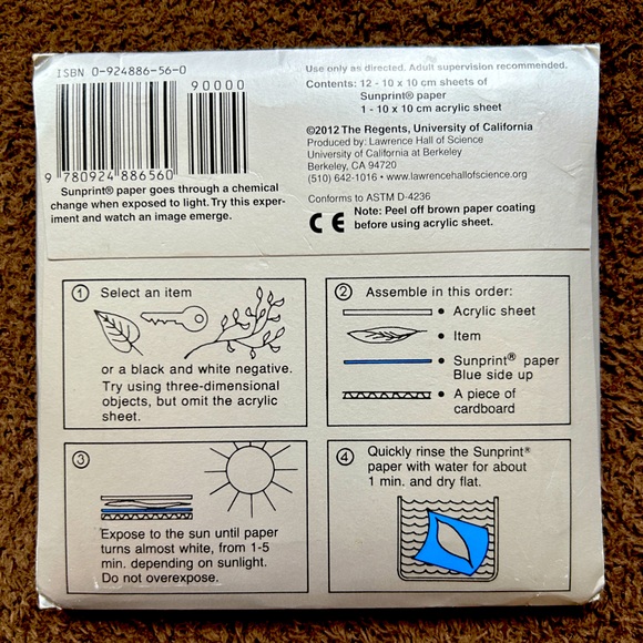 Sunprint Kit - Picture 2 of 3